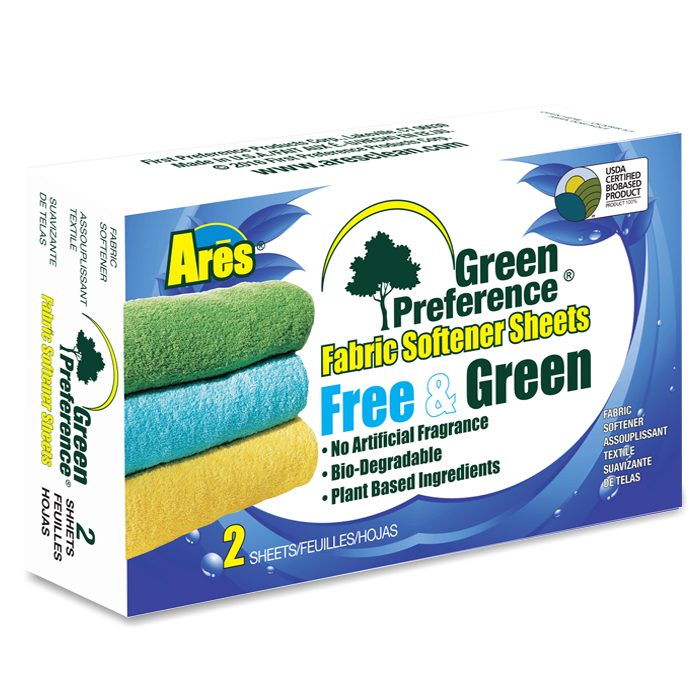 Ares Free & Green Preference Fabric Sheets-Coin Vend – Norton Supply